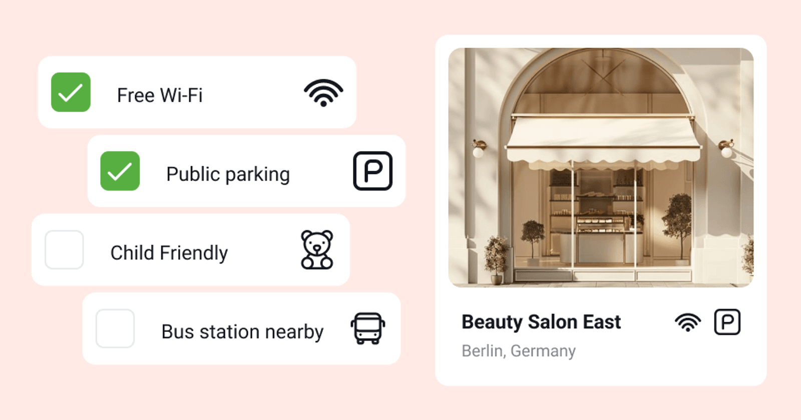 Evidențiați avantajele locațiilor dvs. ✅